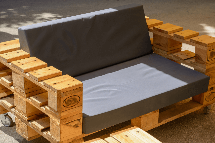 Upcycling Sitzgelegenheit